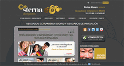 Desktop Screenshot of abogadoextranjeriamadrid.net